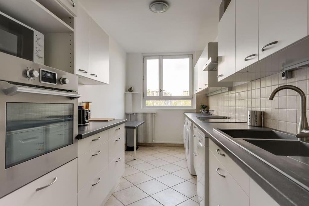 Appartement 3 Ch 7 Personnes Calme Proche Paris à Ris-Orangis Extérieur photo