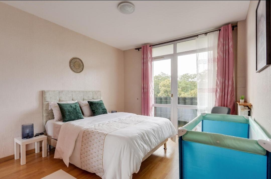 Appartement 3 Ch 7 Personnes Calme Proche Paris à Ris-Orangis Extérieur photo
